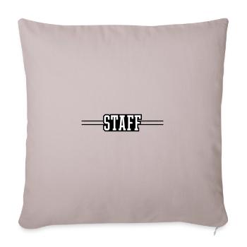 Staff Mitglied - Sofakissenbezug 45 x 45 cm - helles Taupe - Vorne