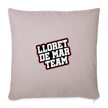 Lloret De Mar Team - Sofa pillowcase 17,3'' x 17,3'' (45 x 45 cm) - light taupe - Front
