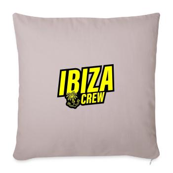 Ibiza Crew Anchor Palm Tree Heart Love - Sofa pillowcase 17,3'' x 17,3'' (45 x 45 cm) - light taupe - Front