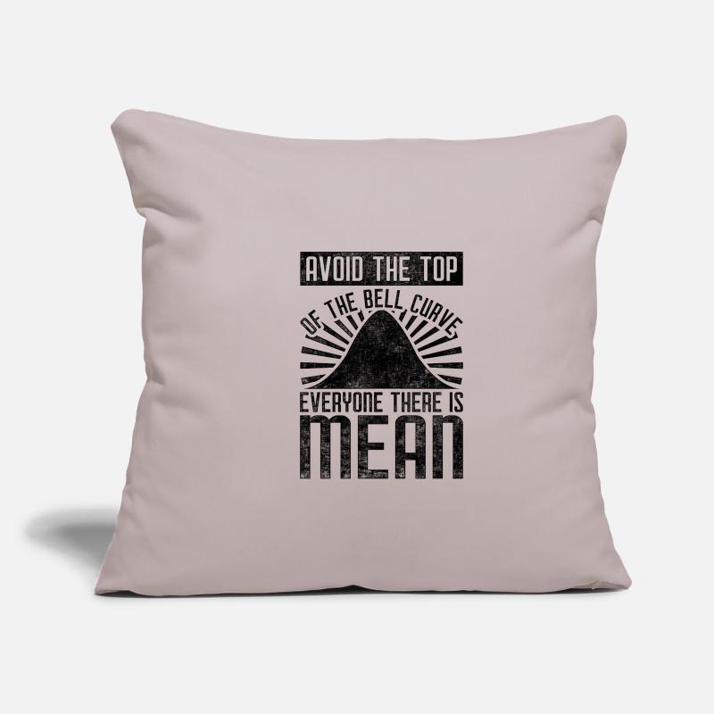 Normal Distribution Data Science Gift Idea Sofa pillowcase 17,3'' x 17,3'' (45 x 45 cm)
