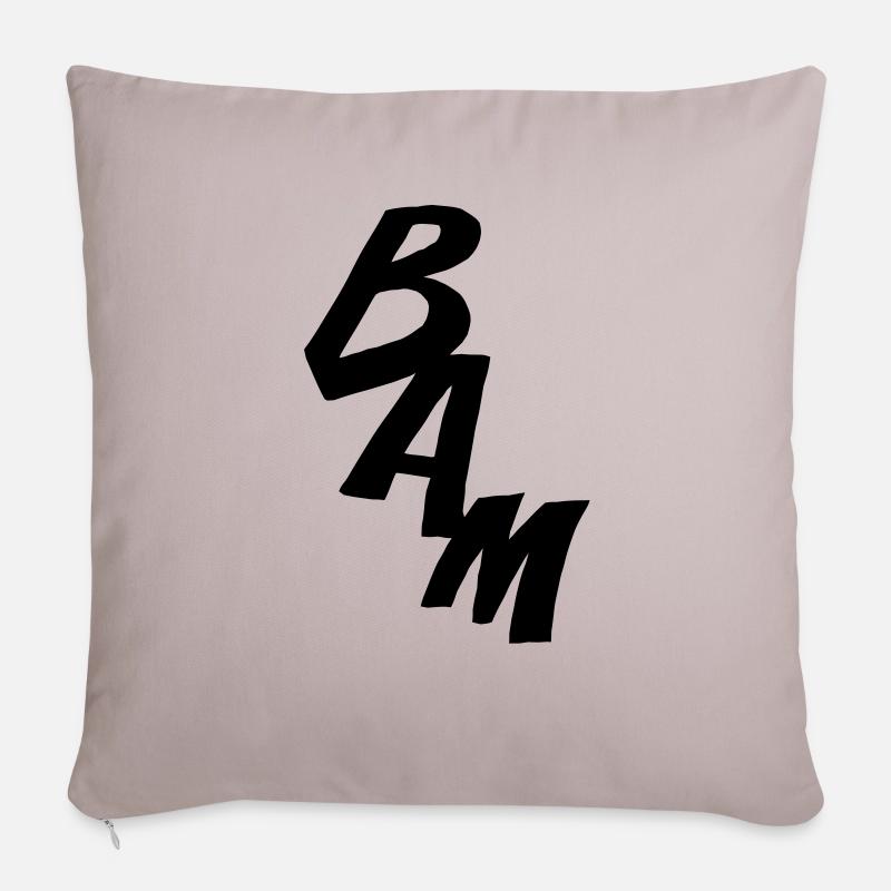 BAM - Comic-Style Sofakissenbezug 45 x 45 cm