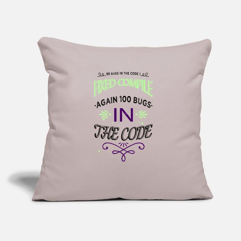 C Programmation Sharp Housse de coussin décorative 45 x 45 cm