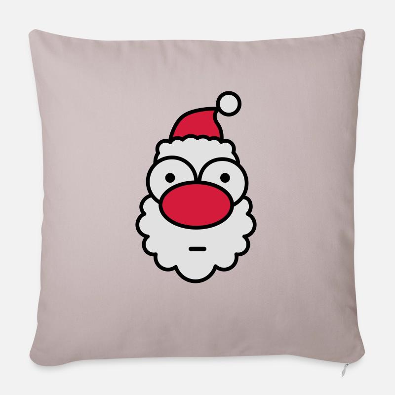 nikolaus*** - Sofakissenbezug 45 x 45 cm - helles Taupe