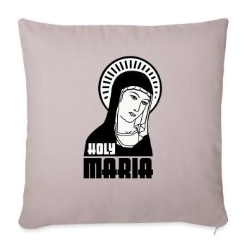 Holy Mary - Sofa pillowcase 17,3'' x 17,3'' (45 x 45 cm) - light taupe - Front
