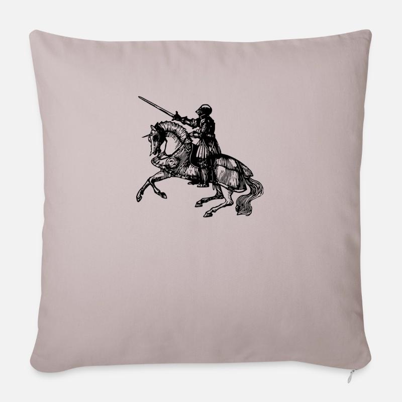 Ritter - Sofakissenbezug 45 x 45 cm - helles Taupe