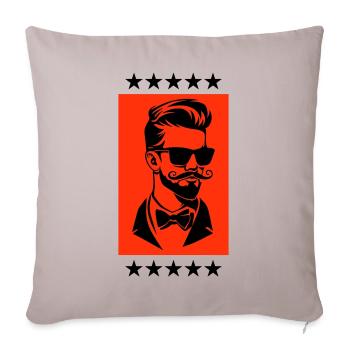 Groom Wedding Bachelor Party - Sofa pillowcase 17,3'' x 17,3'' (45 x 45 cm) - light taupe - Front