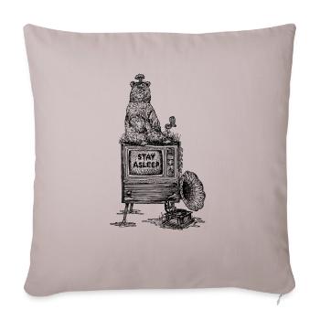 Stay Asleep - Sofakissenbezug 45 x 45 cm - helles Taupe - Vorne