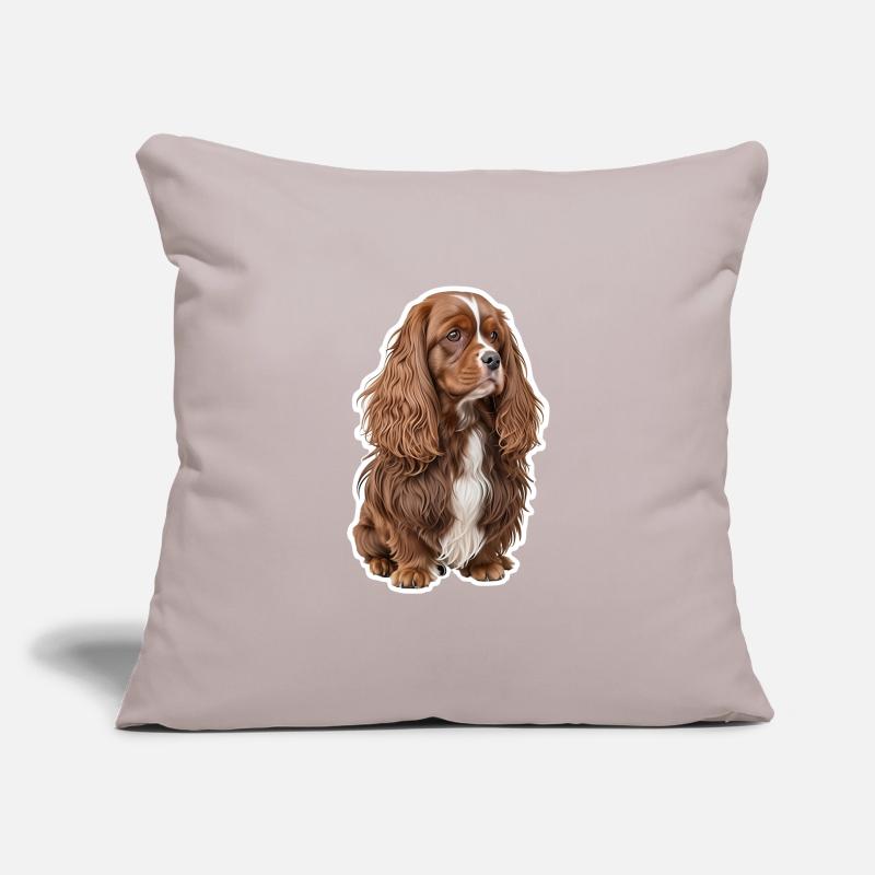 Kingston Spaniel Sofa pillowcase 17,3'' x 17,3'' (45 x 45 cm)