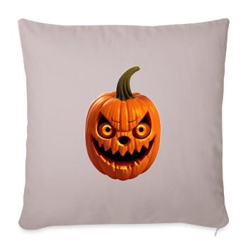 Halloween Pumpkin - Sofa pillowcase 17,3'' x 17,3'' (45 x 45 cm) - light taupe - Front