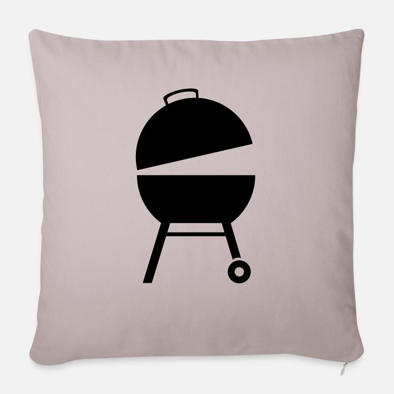 Grill - Sofakissenbezug 45 x 45 cm - helles Taupe