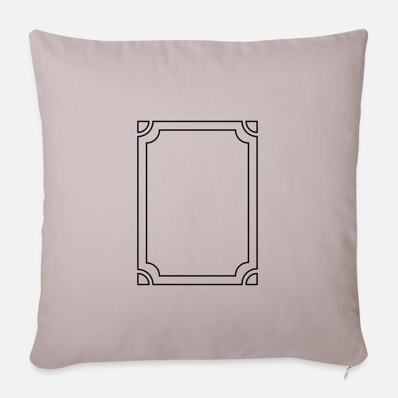 Billedramme - Pudebetræk 45 x 45 cm - Lys beige