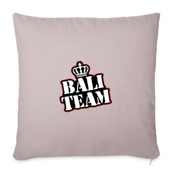 L’équipe de Bali - Housse de coussin décorative 45 x 45 cm - taupe clair - Devant