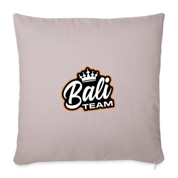 L’équipe de Bali - Housse de coussin décorative 45 x 45 cm - taupe clair - Devant