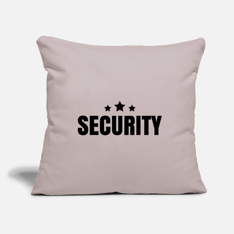 Security Security Security Security Service Sofa pillowcase 17,3'' x 17,3'' (45 x 45 cm)