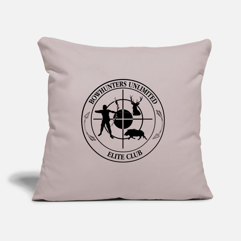 Bowhunter Pfeil und Bogen Bogenjagd Jäger Sofakissenbezug 45 x 45 cm