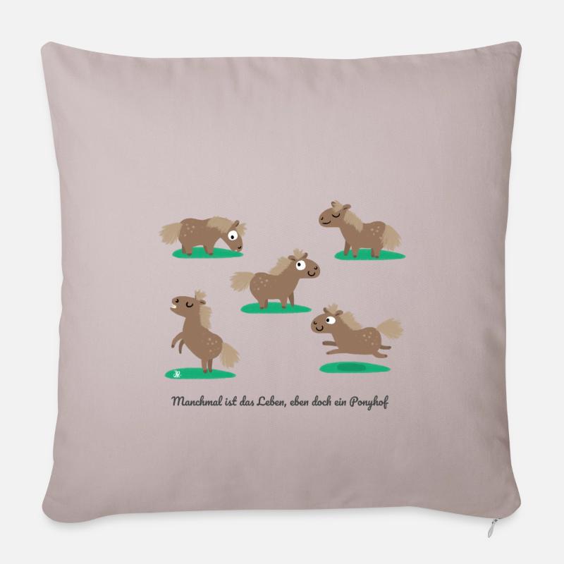 Ils l’ont appelé un cookie - Housse de coussin décorative 45 x 45 cm - taupe clair