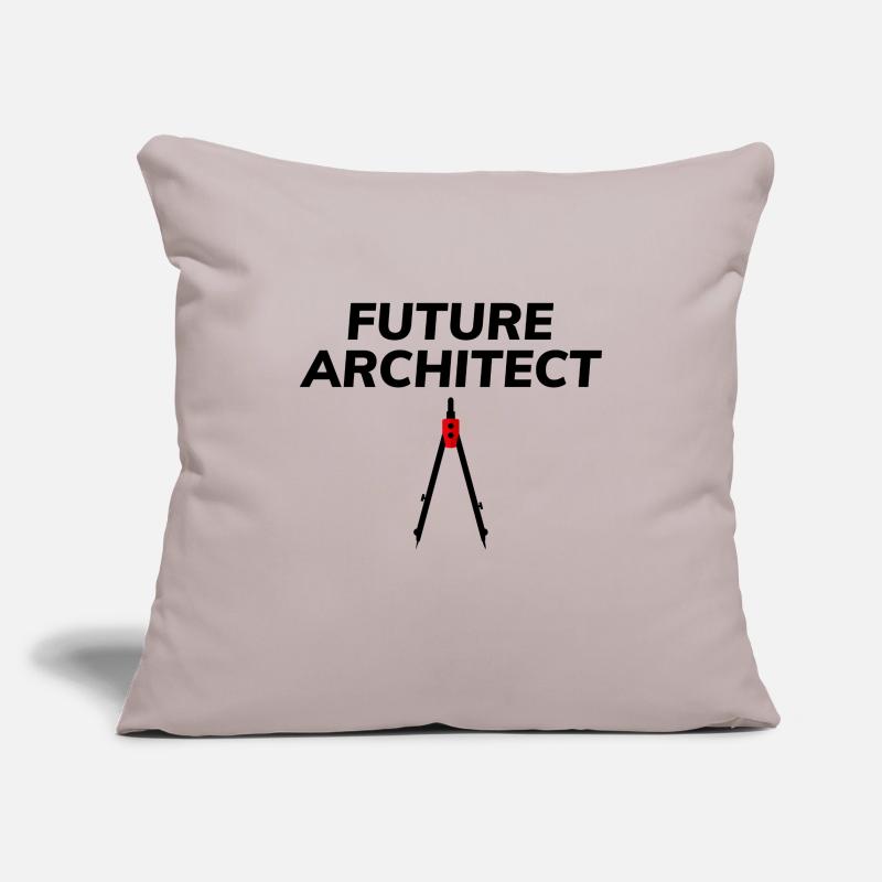 Architect Architecture Student Architectural Funny Sofa pillowcase 17,3'' x 17,3'' (45 x 45 cm)