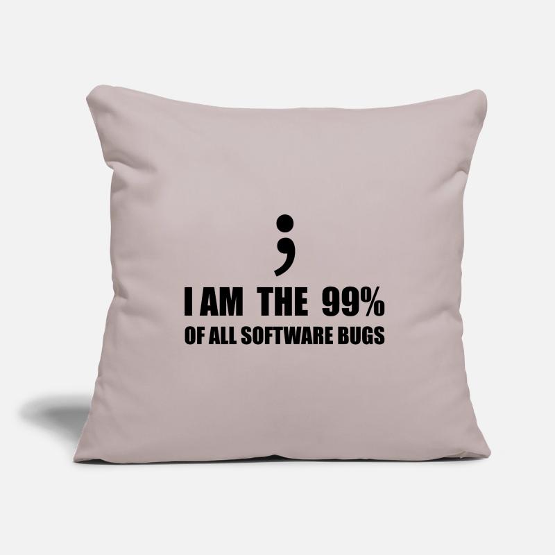 Programmeur Computer Scientist Housse de coussin décorative 45 x 45 cm