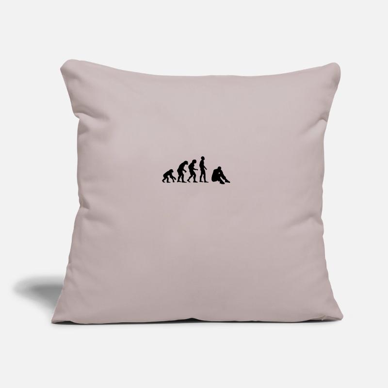 dépression évolution Housse de coussin décorative 45 x 45 cm