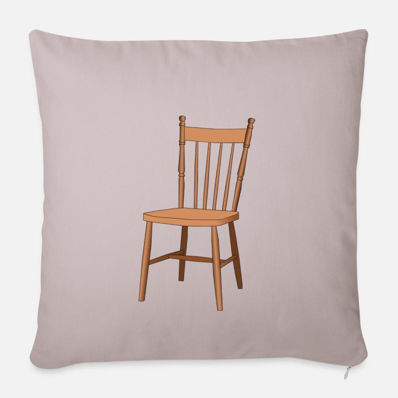 sofa couch chair table stuhl tisch lamp lampe benc - Sofakissenbezug 45 x 45 cm - helles Taupe