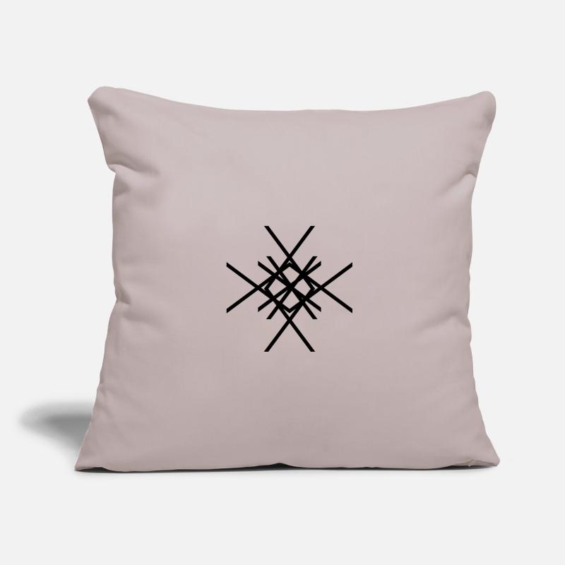 Abstract pattern Sofa pillowcase 17,3'' x 17,3'' (45 x 45 cm)