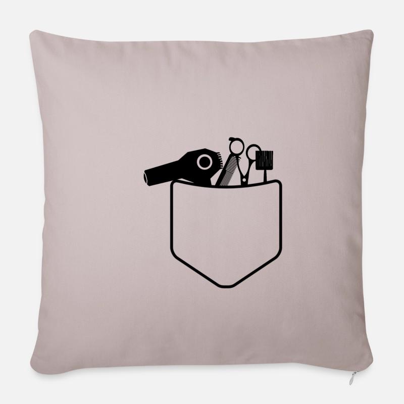 Cosör Cosörin - Housse de coussin décorative 45 x 45 cm - taupe clair