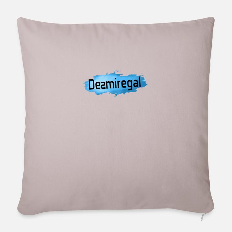Desmiregal Das Ist Mir Egal Spruch Geschenkidee - Sofakissenbezug 45 x 45 cm - helles Taupe