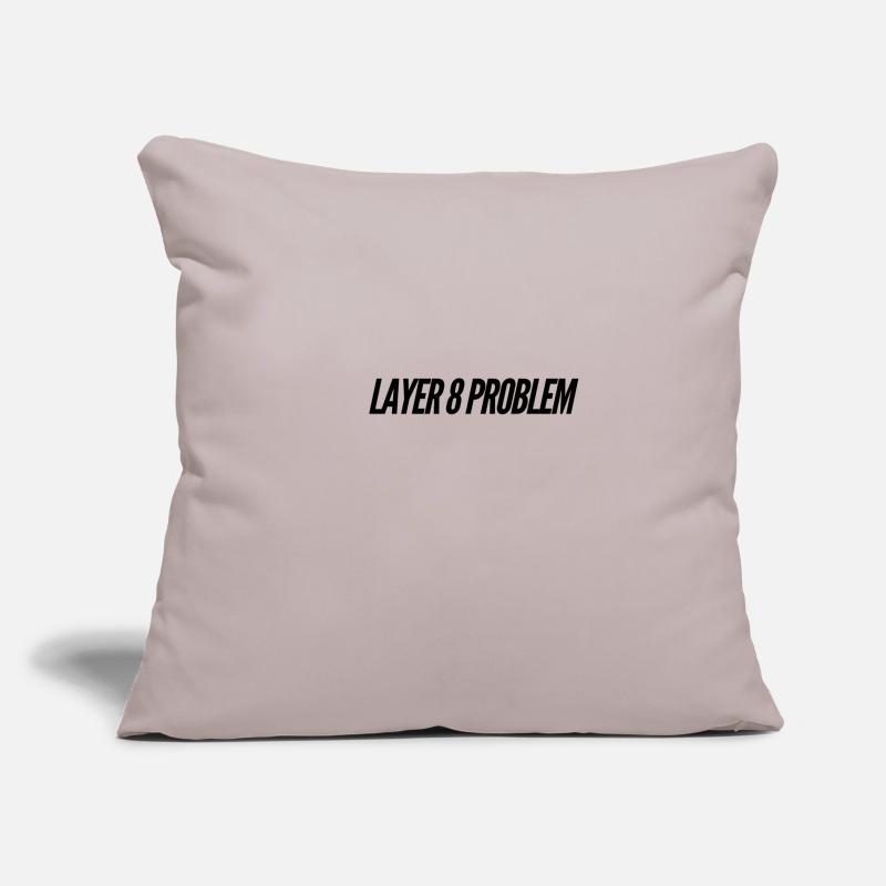 Layer 8 Problem Sofa pillowcase 17,3'' x 17,3'' (45 x 45 cm)