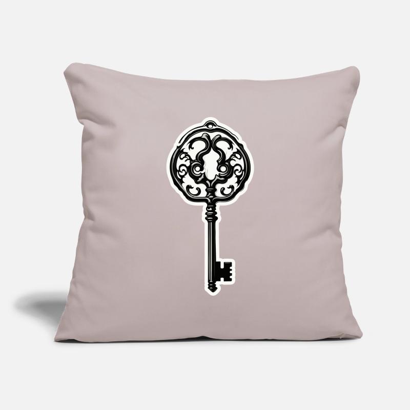 Key / Lock / Locked / Security Sofa pillowcase 17,3'' x 17,3'' (45 x 45 cm)