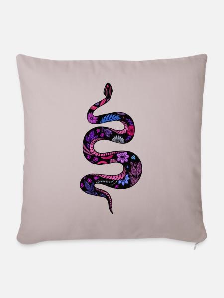 Sweet Poison - Sofakissenbezug 45 x 45 cm - helles Taupe
