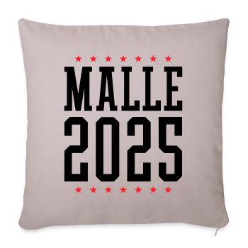 Malle 2025 Mallorca - Sofa pillowcase 17,3'' x 17,3'' (45 x 45 cm) - light taupe - Front