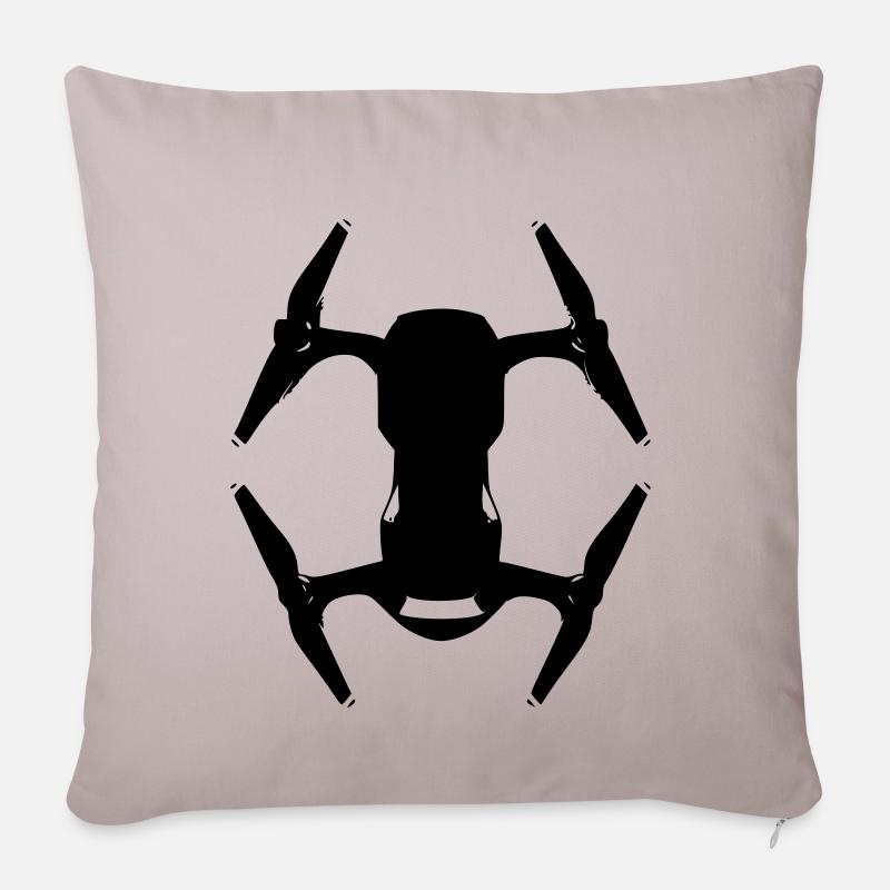 Air Drone - Sofakissenbezug 45 x 45 cm - helles Taupe