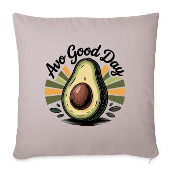 Avo Good Day - Sofa pillowcase 17,3'' x 17,3'' (45 x 45 cm) - light taupe - Front