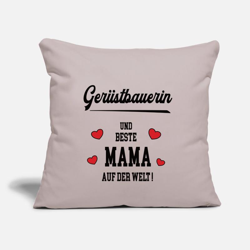 Mama Gerüstbauerin Muttertag Geburtstag Mutter Sofakissenbezug 45 x 45 cm
