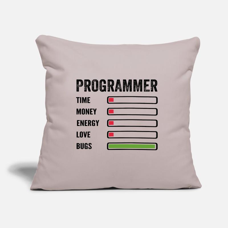 Entwickler Humor Programmierer Programmierer Programmierer Sofakissenbezug 45 x 45 cm