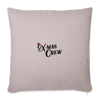 X-Mas Crew - Sofa pillowcase 17,3'' x 17,3'' (45 x 45 cm) - light taupe - Front