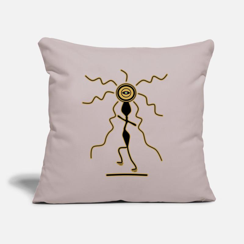 Shaman's Third Eye Sofa pillowcase 17,3'' x 17,3'' (45 x 45 cm)