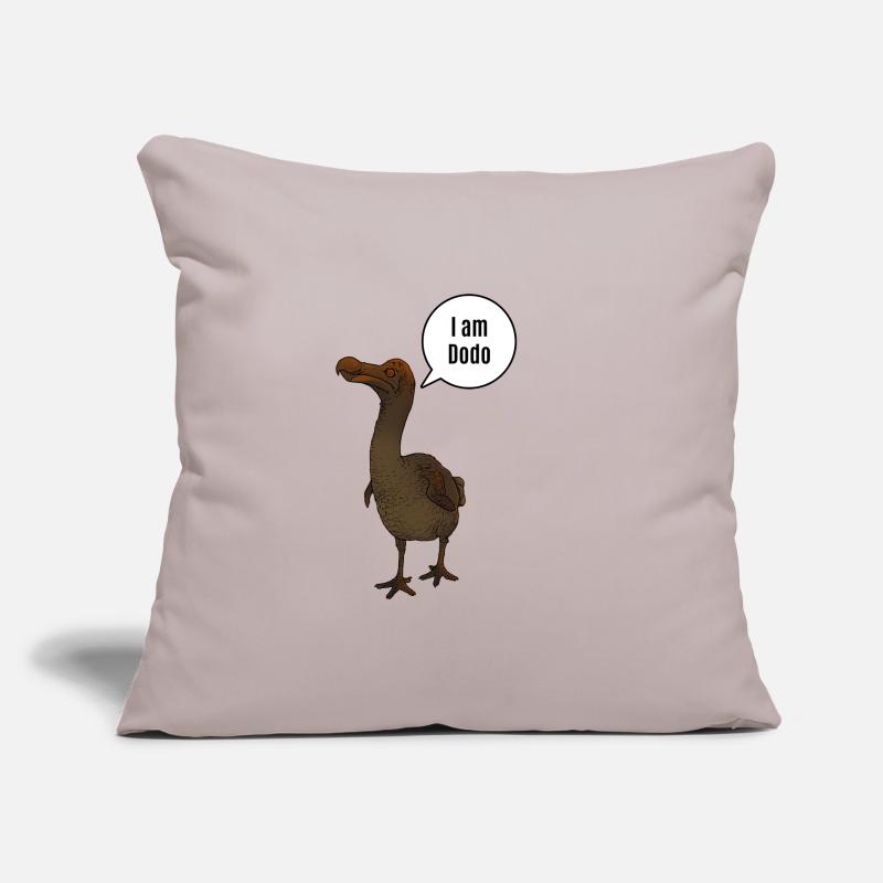Dronte Dodo Doudo Dudu oiseau éteint Housse de coussin décorative 45 x 45 cm