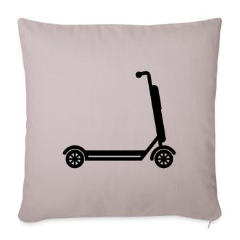 E-roller Icon - Sofakissenbezug 45 x 45 cm - helles Taupe - Vorne
