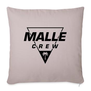 Équipage Malle - Housse de coussin décorative 45 x 45 cm - taupe clair - Devant