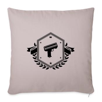Arme Argent Rain Crest - Housse de coussin décorative 45 x 45 cm - taupe clair - Devant