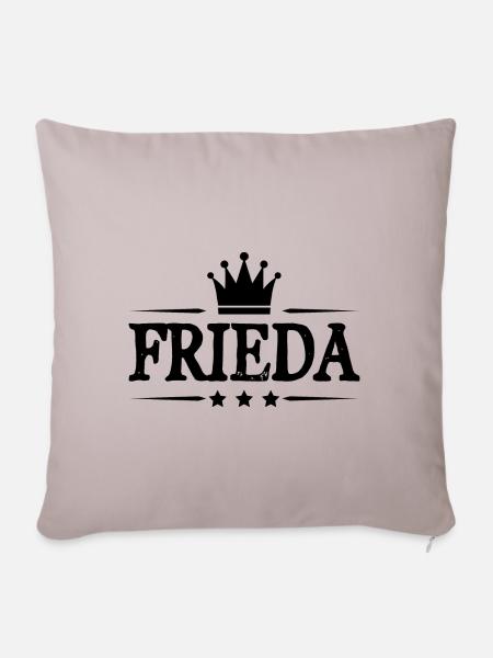 Frieda - Sofakissenbezug 45 x 45 cm - helles Taupe
