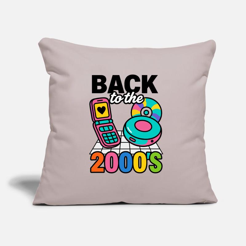 Nostalgic return to the 2000s Sofa pillowcase 17,3'' x 17,3'' (45 x 45 cm)