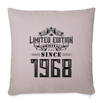 1968 Limited Edition - Sofa pillowcase 17,3'' x 17,3'' (45 x 45 cm) - light taupe - Front