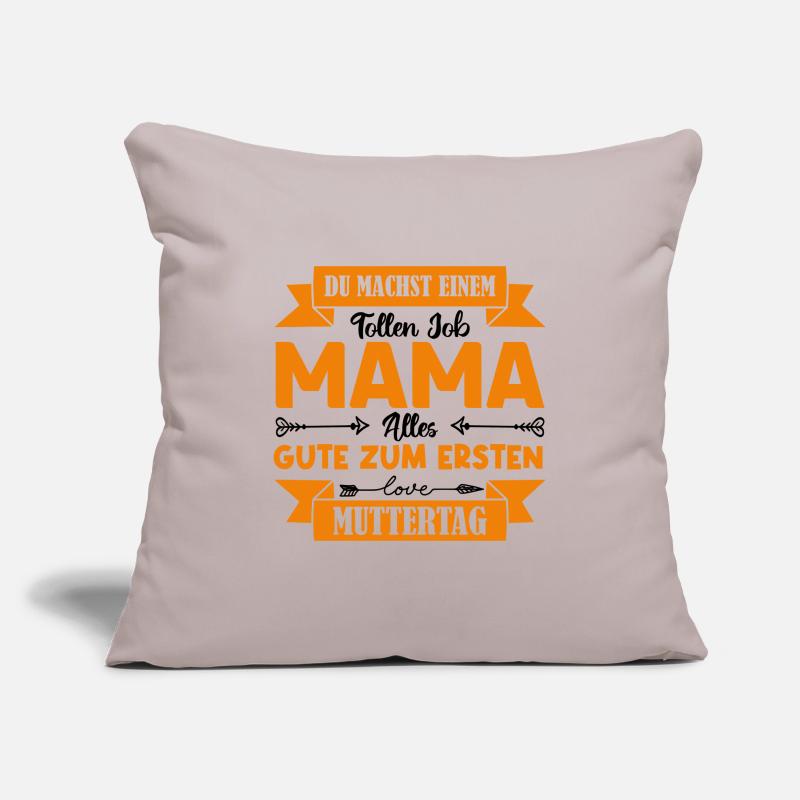 Du machst einen tollen Job Mama Muttertag . Sofakissenbezug 45 x 45 cm