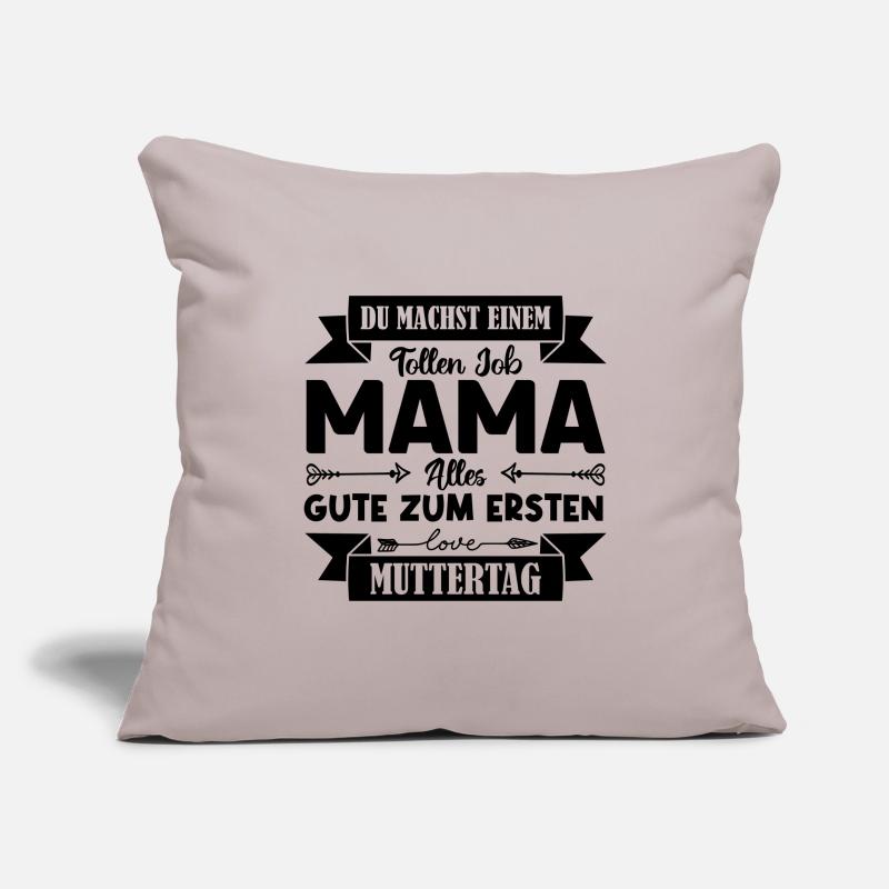 Du machst einen tollen Job Mama Muttertag . Sofakissenbezug 45 x 45 cm