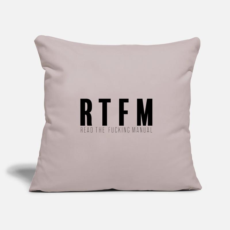 Admin Administrator Computer Science Computer Sofa pillowcase 17,3'' x 17,3'' (45 x 45 cm)