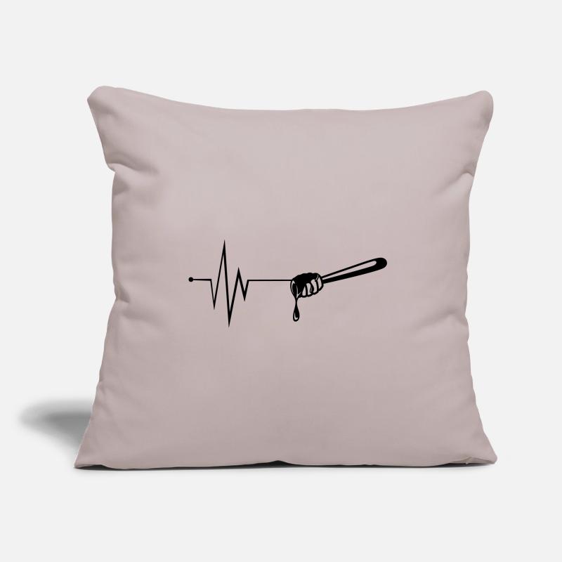 Stick chisel pulse beekeeper Sofa pillowcase 17,3'' x 17,3'' (45 x 45 cm)