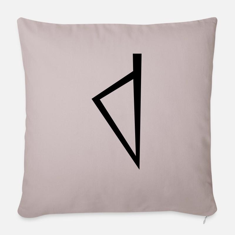 Korsika Stil - Sofakissenbezug 45 x 45 cm - helles Taupe