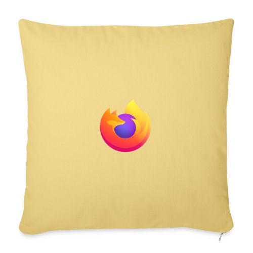 Firefox browser - Sofa pillowcase 17,3'' x 17,3'' (45 x 45 cm)